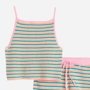 Striped Knit Tank Top